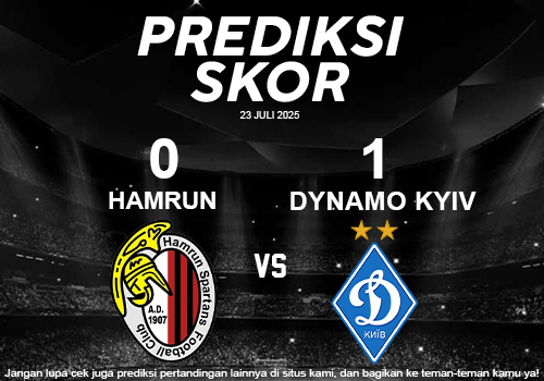 Prediksi Skor Hamrun Spartans vs Dynamo Kyiv