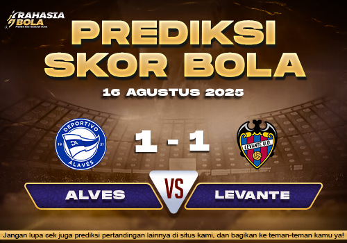 Prediksi Skor Bola Alaves vs Levante 16 Agustus 2025