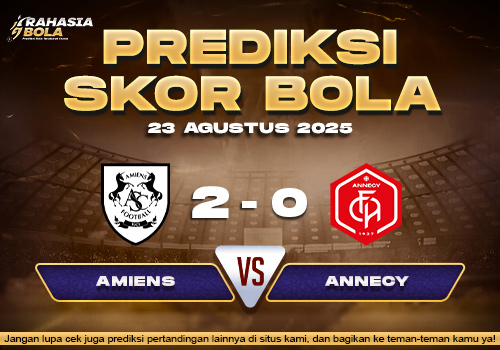 Prediksi Skor Bola Amiens vs Annecy 23 Agustus 2025