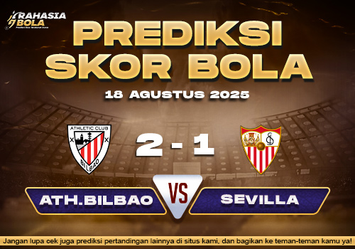 Prediksi Skor Bola Ath.Bilbao VS Sevilla 18 Agustus 2025