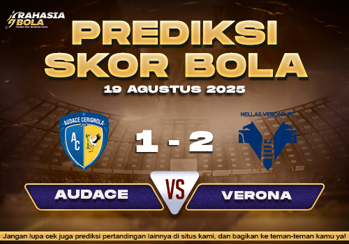 Prediksi Skor Bola Audace Cerignola vs Verona 19 Agustus 2025