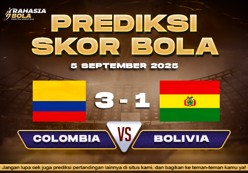 Prediksi Skor Bola Colombia vs Bolivia 5 September 2025