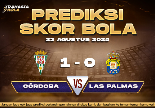 Prediksi Skor Bola Cordoba vs Las Palmas 24 Agustus 2025