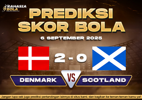 Prediksi Skor Bola Denmark vs Scotland 6 September 2025