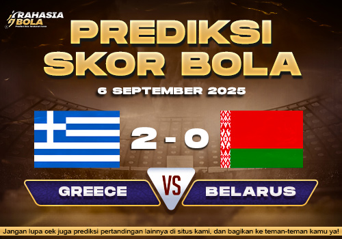 Prediksi Skor Bola Greece vs Belarus 6 September 2025