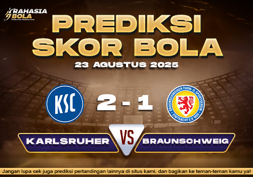 Prediksi Skor Bola Karlsruher vs Braunschweig 23 Agustus 2025