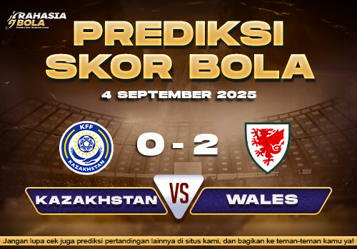 Prediksi Skor Bola Kazakhstan vs Wales 4 September 2025