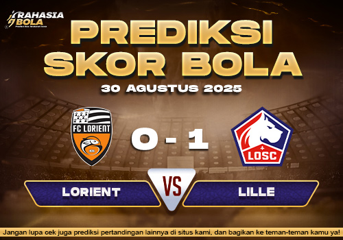 Prediksi Skor Bola Lorient vs Lille 30 Agustus 2025