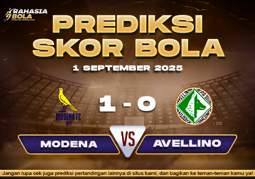 Prediksi Skor Bola Modena vs Avellino 1 September 2025