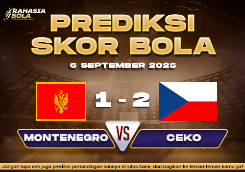 Prediksi Skor Bola Montenegro vs Czech Republic 6 September 2025