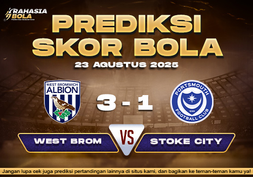 Prediksi Skor Bola West Brom vs Portsmouth 23 Agustus 2025