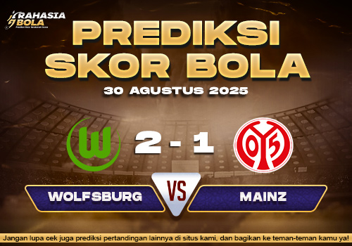 Prediksi Skor Bola Wolfsburg vs Mainz 30 Agustus 2025