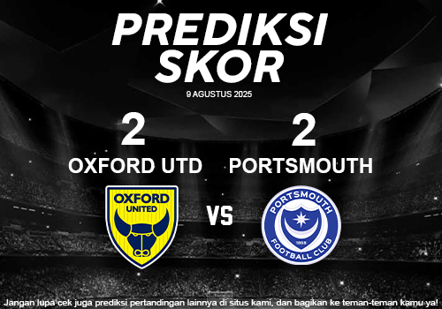 Prediksi Skor Oxford Utd VS Portsmouth