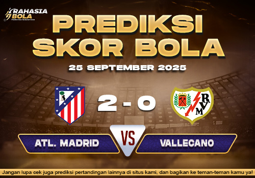 Prediksi Skor Bola Atl. Madrid vs Vallecano 25 September 2025