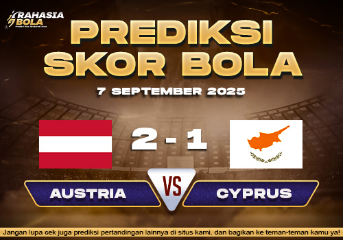 Prediksi Skor Bola Austria vs Cyprus 7 September 2025