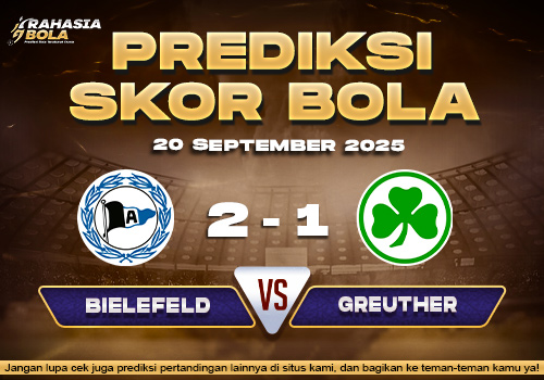 Prediksi Skor Bola Bielefeld vs Greuther Furth 20 September 2025Prediksi Skor Bola Bielefeld vs Greuther Furth 20 September 2025