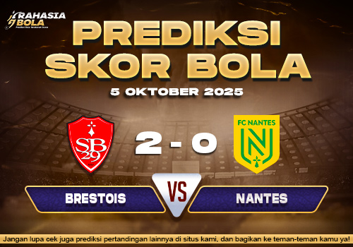 Prediksi Skor Bola Brestois vs Nantes 05 Oktober 2025