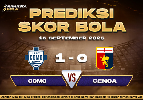 Prediksi Skor Bola Como vs Genoa 16 September 2025