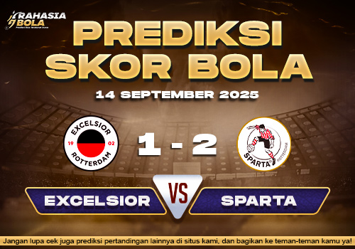 Prediksi Skor Bola Excelsior vs Sparta 14 September 2025