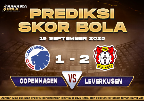 Prediksi Skor Bola FC Copenhagen vs Leverkusen 19 September 2025
