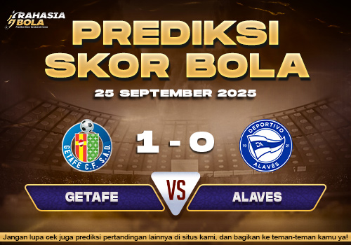 Prediksi Skor Bola Getafe vs Alaves 25 September 2025