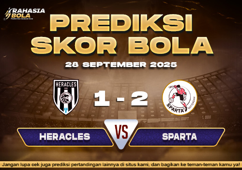 Prediksi Skor Bola Heracles vs Sparta 28 September 2025