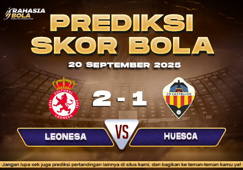 Prediksi Skor Bola Leonesa vs Castellon 20 September 2025