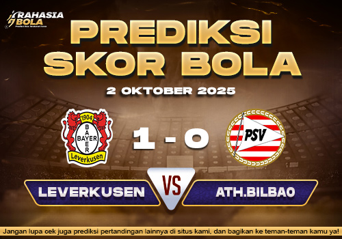 Prediksi Skor Bola Leverkusen vs PSV 2 Oktober 2025