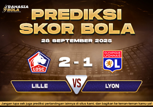 Prediksi Skor Bola Lille vs Lyon 28 September 2025