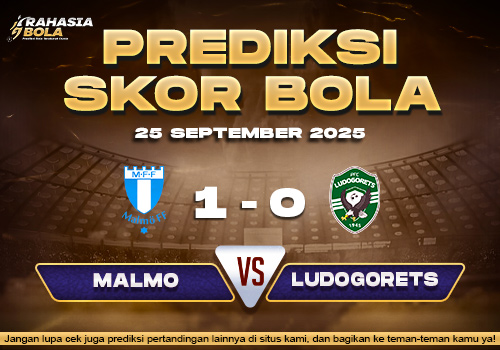 Prediksi Skor Bola Malmo vs Ludogorets 25 September 2025