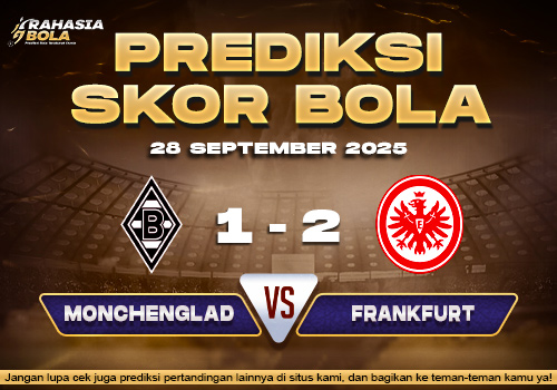 Prediksi Skor Bola Monchengladbach vs Frankfurt 28 September 2025