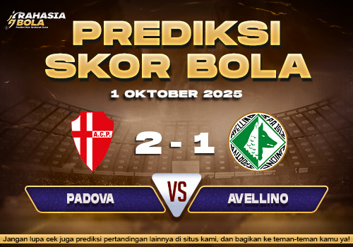 Prediksi Skor Bola Padova vs Avellino 01 Oktober 2025