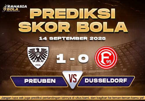Prediksi Skor Bola Preuben Munster vs Dusseldorf 14 September 2025