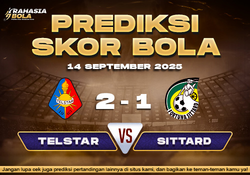 Prediksi Skor Bola Telstar vs Sittard 14 September 2025