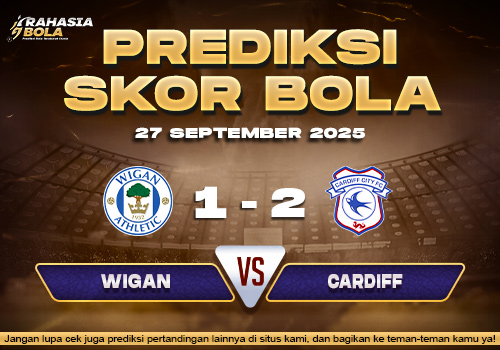 Prediksi Skor Bola Wigan vs Cardiff 27 September 2025
