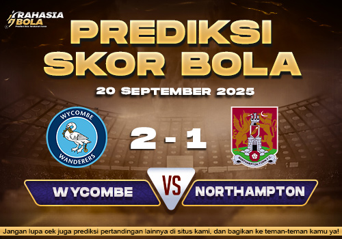 Prediksi Skor Bola Wycombe vs Northampton 20 September 2025