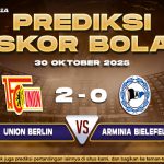 Perdiksi Skor Bola Union Berlin vs Bielefeld 30 Oktober 2025