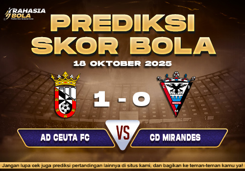 Prediksi Skor Bola AD Ceuta vs Mirandes 18 Oktober 2025
