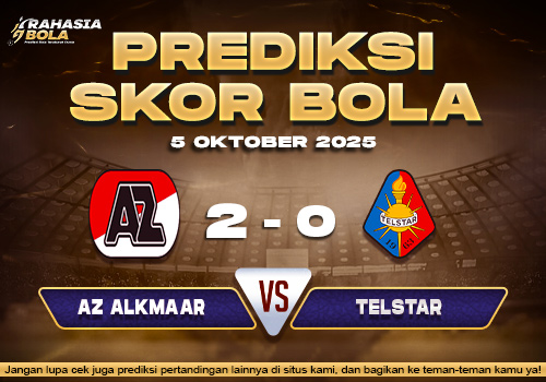 Prediksi Skor Bola AZ Alkmaar vs Telstar 05 Oktober 2025