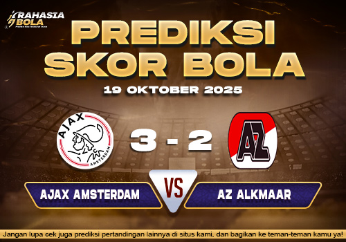 Prediksi Skor Bola Ajax vs AZ Alkmaar 19 Oktober 2025
