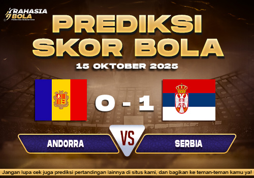 Prediksi Skor Bola Andorra vs Serbia 15 Oktober 2025