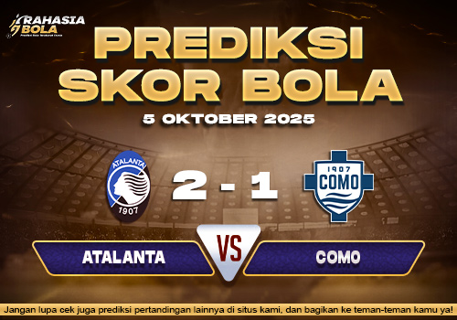 Prediksi Skor Bola Atalanta vs Como 05 Oktober 2025