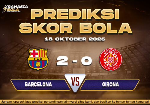 Prediksi Skor Bola Barcelona vs Girona 18 Oktober 2025
