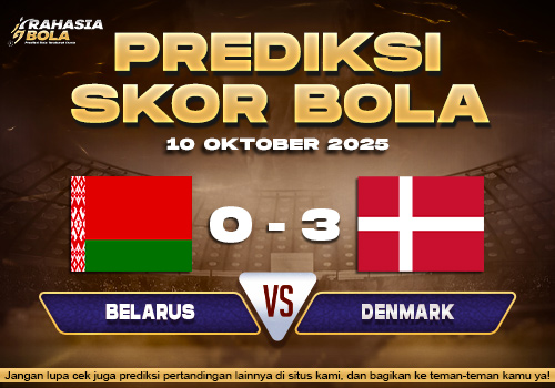 Prediksi Skor Bola Belarus vs Denmark 10 Oktober 2025