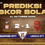 Prediksi Skor Bola Bradford City vs Lincoln City 11 Oktober 2025