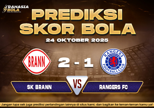 Prediksi Skor Bola Brann vs G.Rangers 24 Oktober 2025