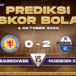 Prediksi Skor Bola Braunschweig vs Paderborn 04 Oktober 2025