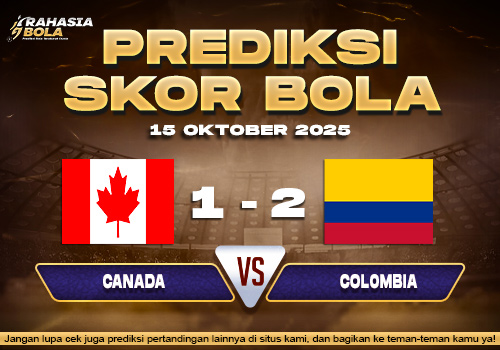 Prediksi Skor Bola Canada vs Colombia 15 Oktober 2025