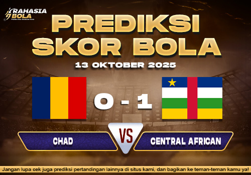 Prediksi Skor Bola Chad vs Central African 13 Oktober 2025