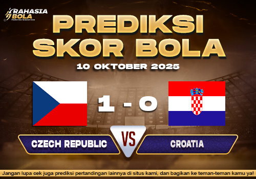 Prediksi Skor Bola Czech Republic vs Croatia 10 Oktober 2025
